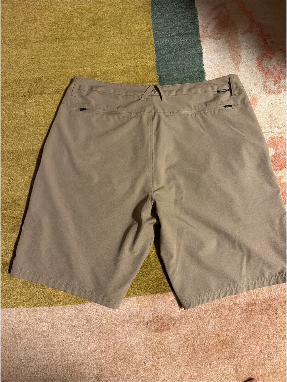 Gerry Men's Khaki Tan Polyester Spandex Outdoor Shorts, Size 36 - Picture 7 of 8